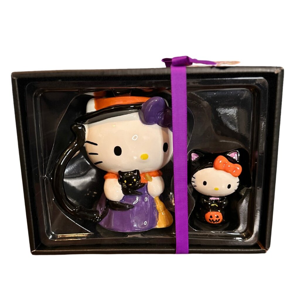 Hello Kitty Blue Sky Clayworks Mug and Figurine Set